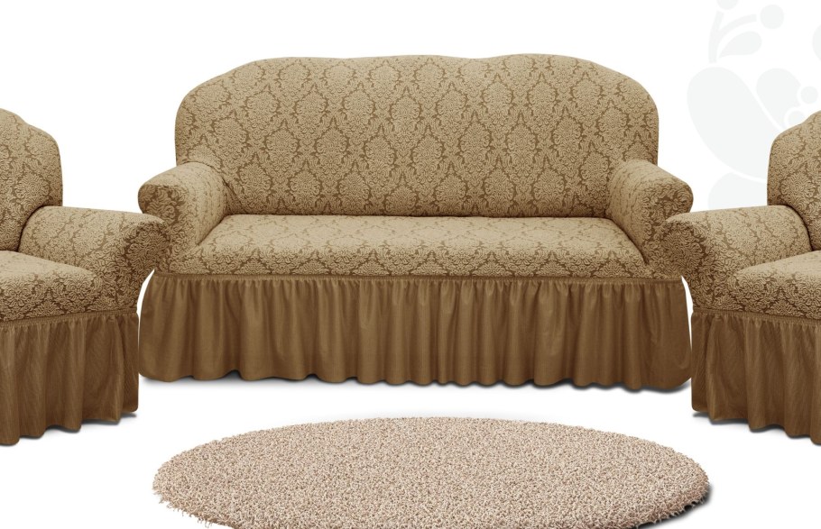 Жаккардовые еврочехлы Картекс