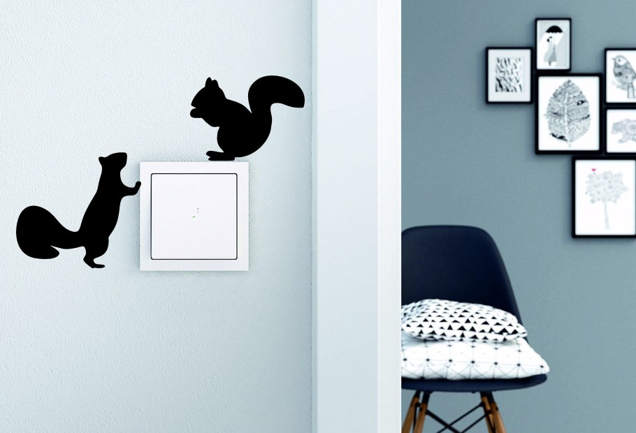 Наклейки на выключатели пленка