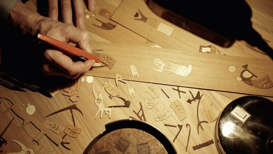 Маркетри техника выполнения