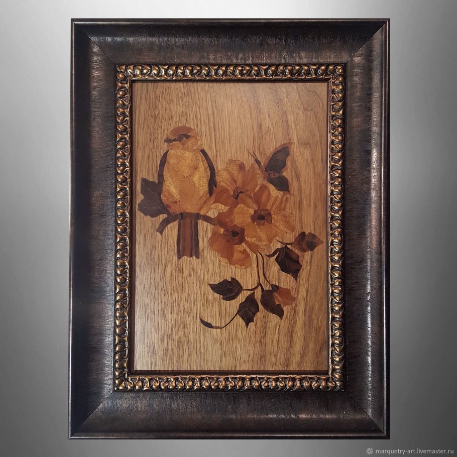 Интарсия Маркетри инкрустация