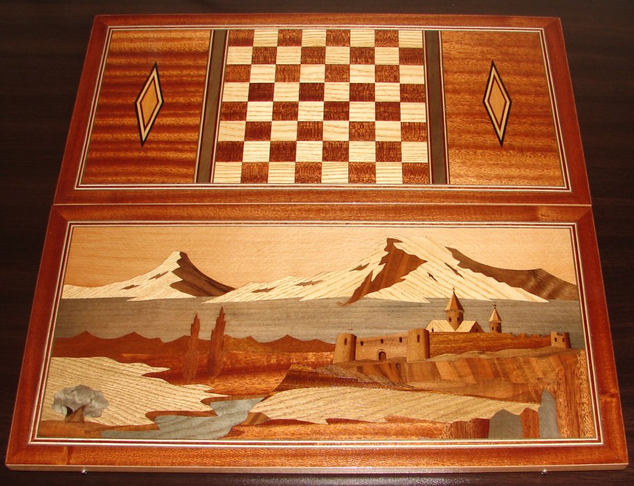 Маркетри мозаика