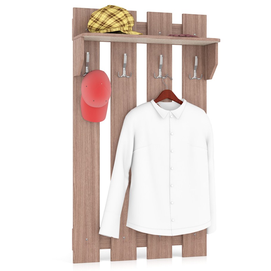Вешалка п5 80 см венге / дуб