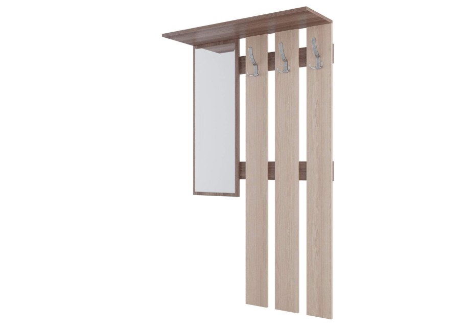 МС "Колибри" вешалка с зеркалом (800)