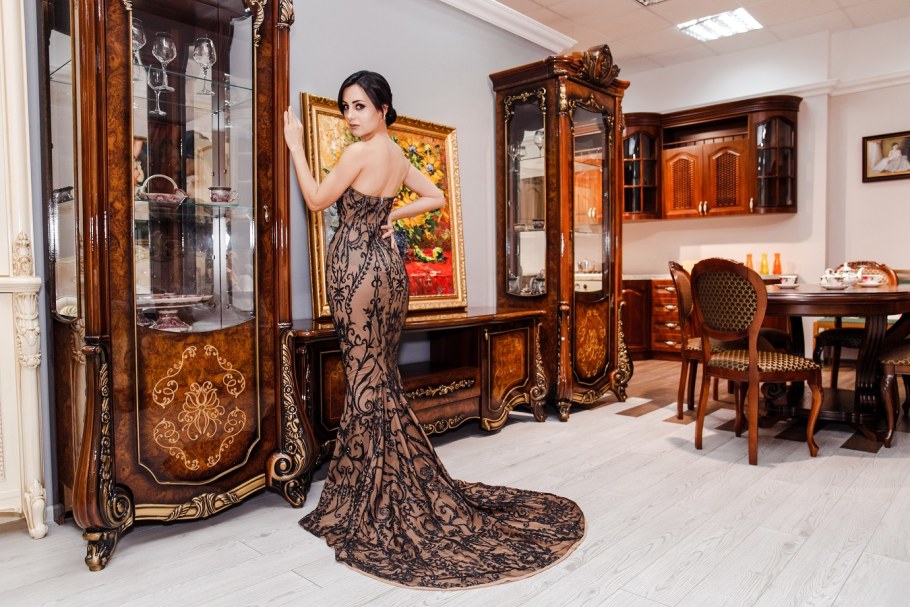 Гостиная Марселла корень дуба глянец