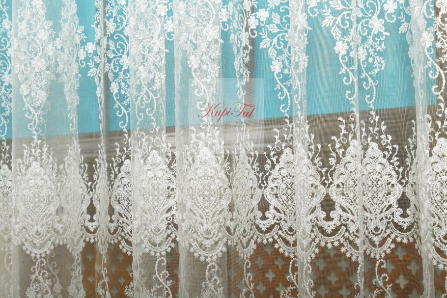 Стальной Ажур ш3 тюль