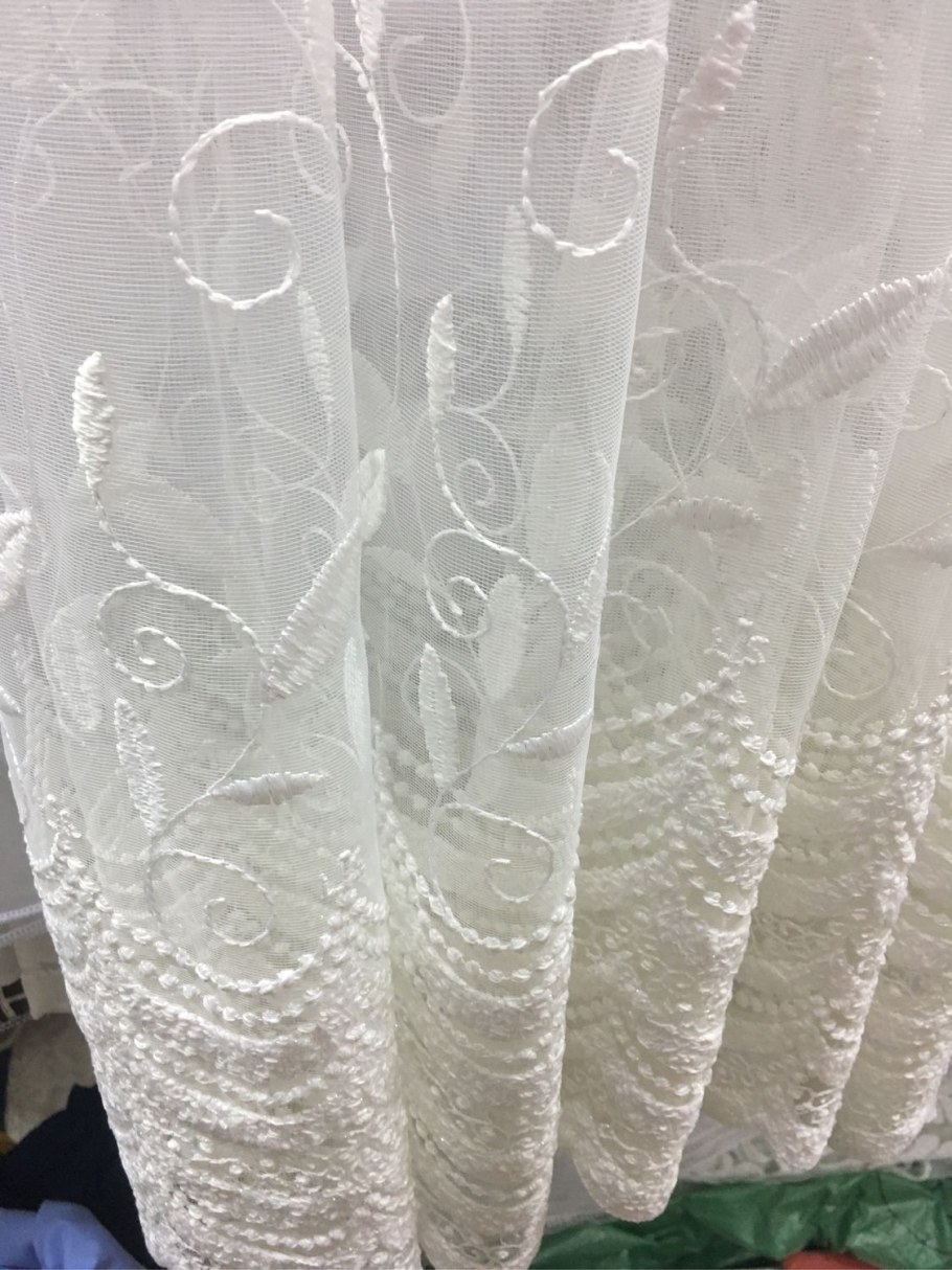 Тюль ажурная