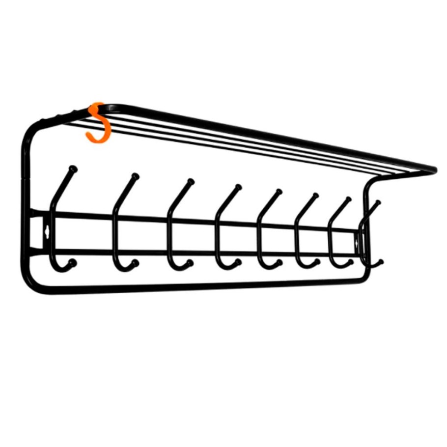 Вешалка настенная с полкой 80 см ЗМИ всп7
