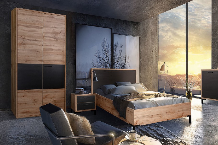 Спальня Блэквуд Пинскдрев