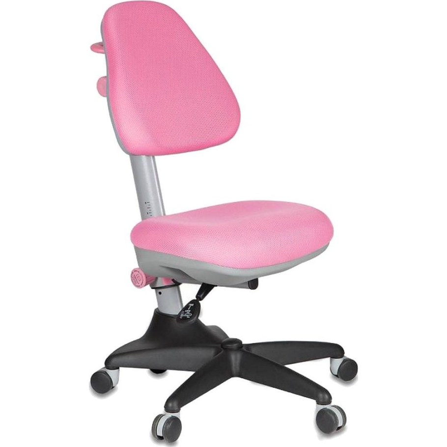 Кресло детское Бюрократ KD-2/pk/TW-13a розовый TW-13a