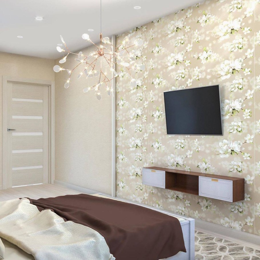 Обои комбинированные в комнату