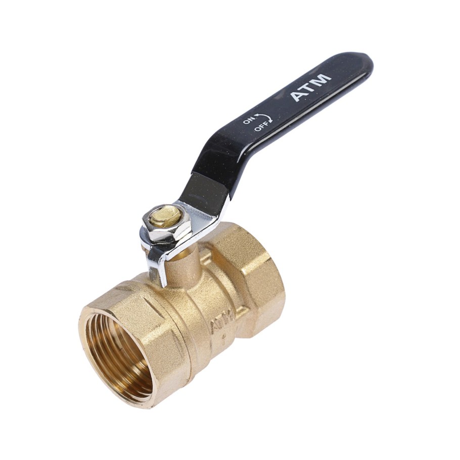 Кран шаровой "СТМ" Оптима, внутренняя/внутренняя резьба 1/2", ручка