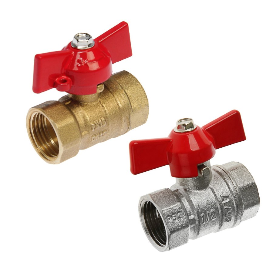 Кран шаровый 1/2" г.г Оптима