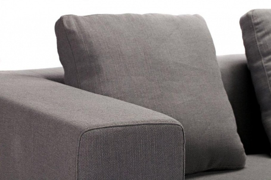 Маленький диван серого цвета