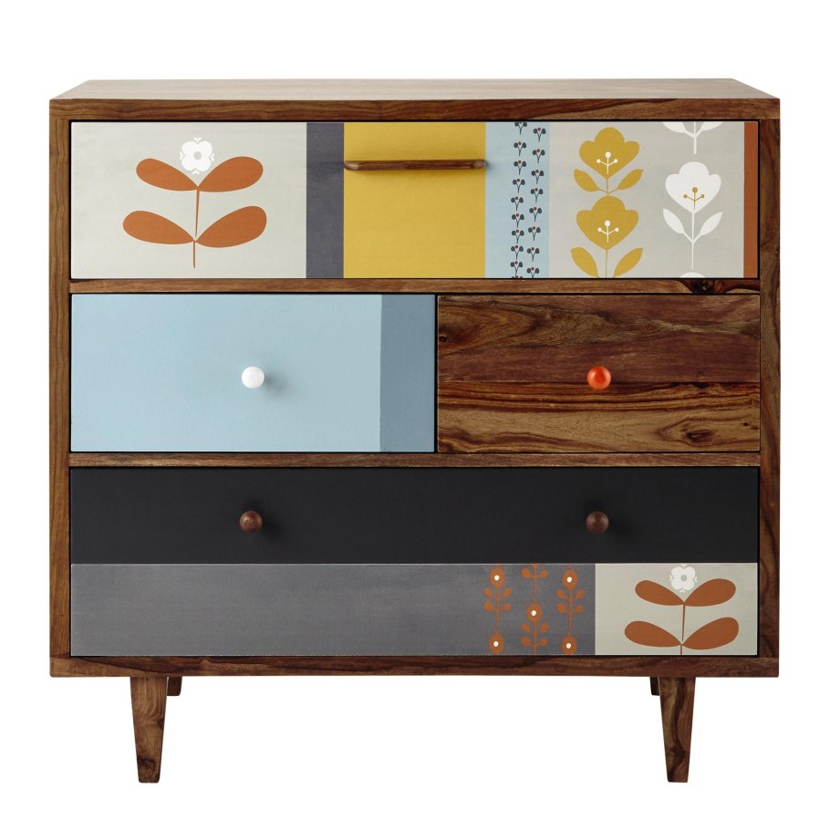 Комод разноцветный