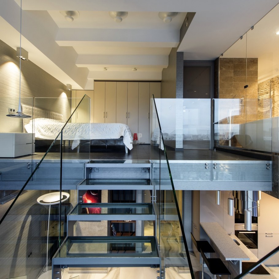 Интерьер мужской спальни