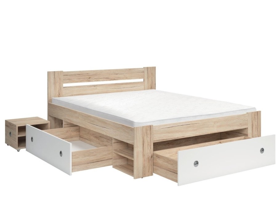 Кровать Стелла 160 дуб сонома