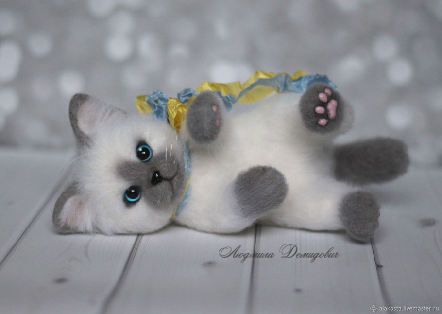 Мягкие игрушки из Войлока