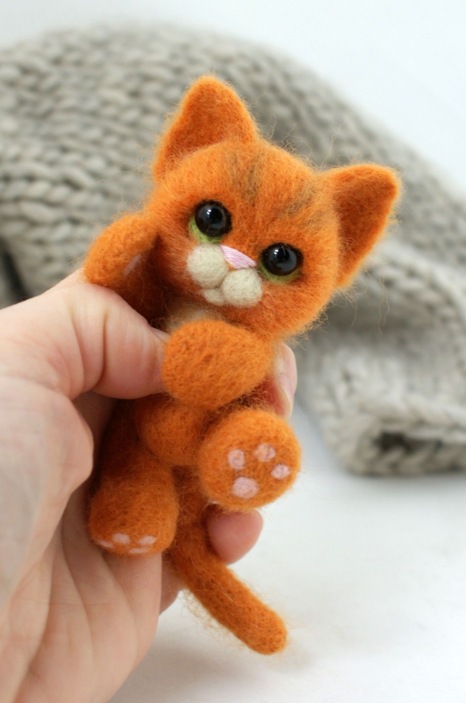 Валяние из шерсти игрушки