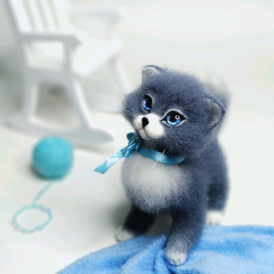 Игрушки из шерсти