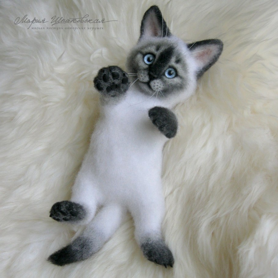 Мария Шпаковская валяные игрушки