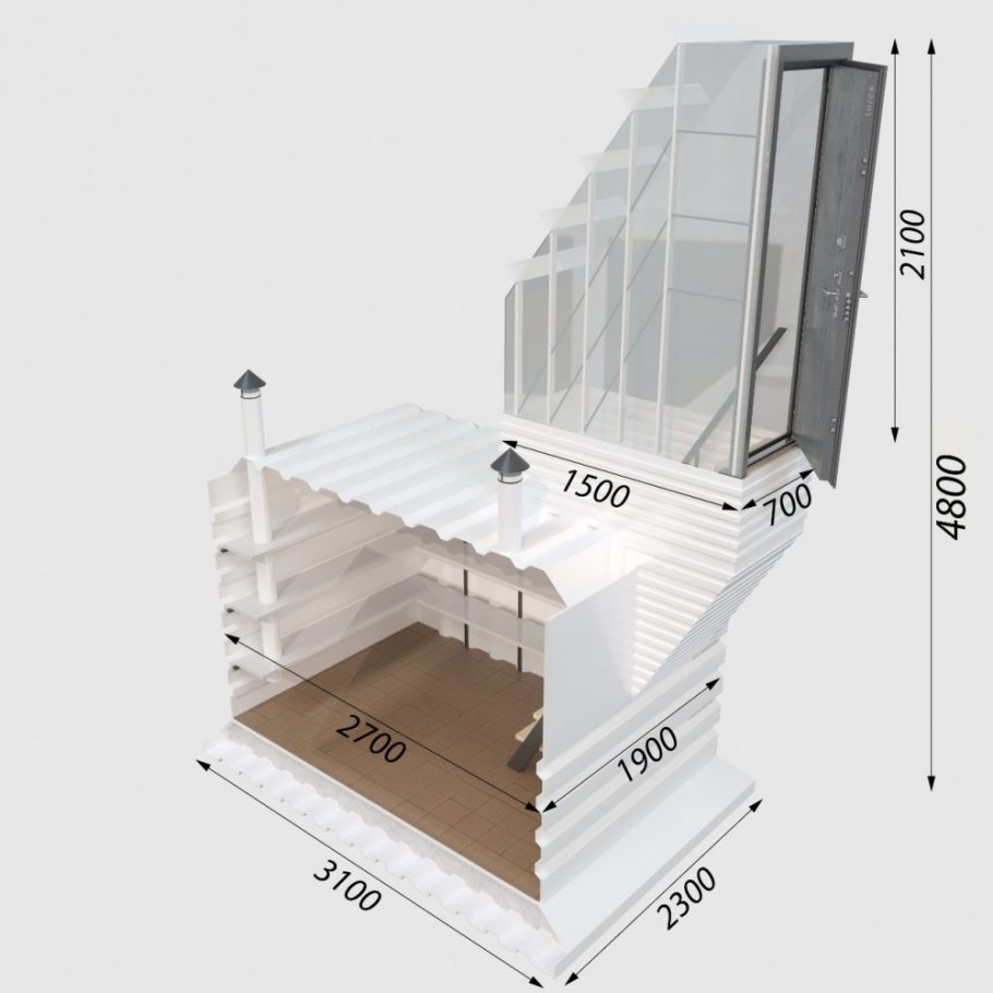 Погреб Амбар пластиковый
