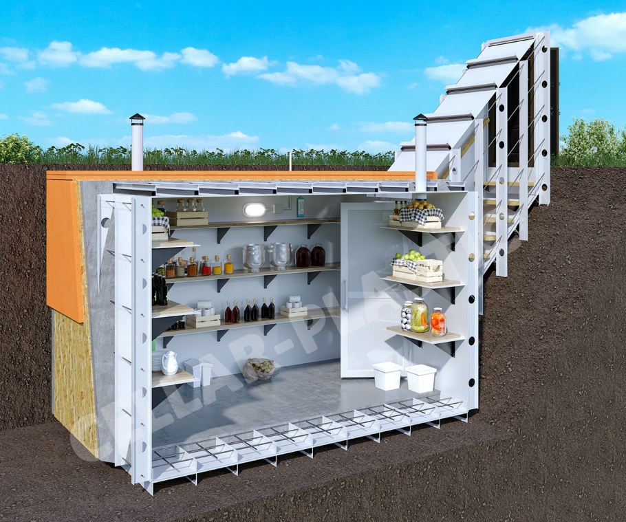 Пластиковый погреб Витязь