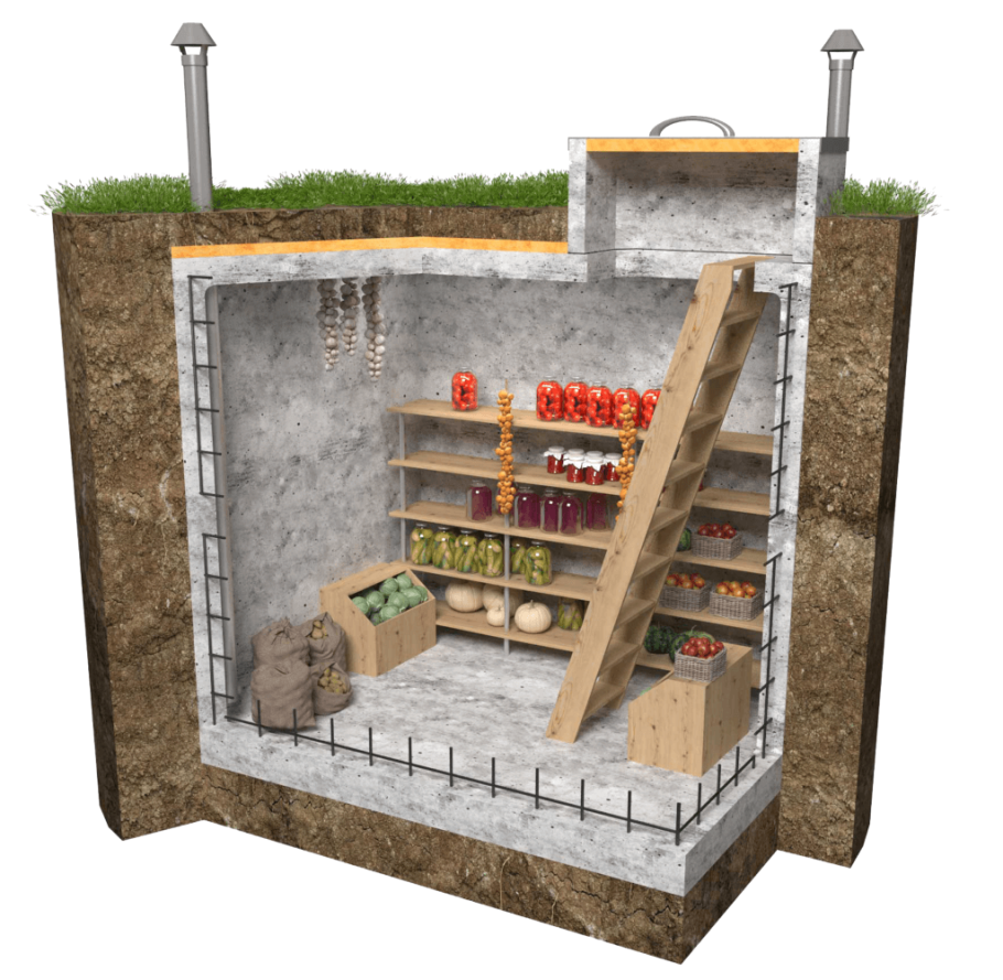 Бетонный погреб Балтиец