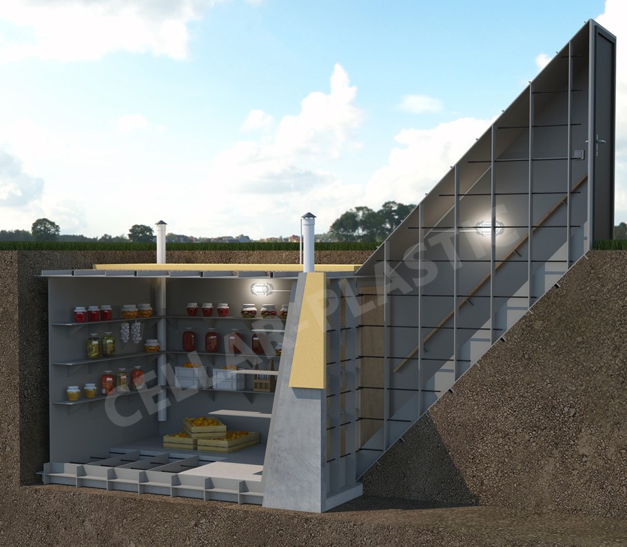 Пластиковый погреб Cellar