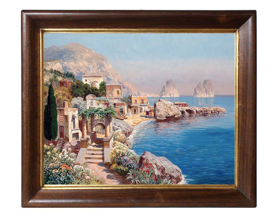 Итальянская Ривьера живопись