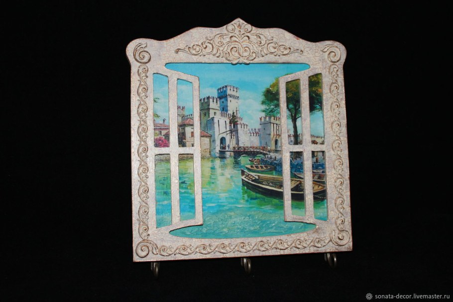 Фоторамка из вешалки