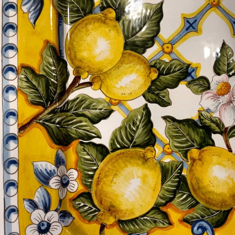 Керамика Сицилия лимоны