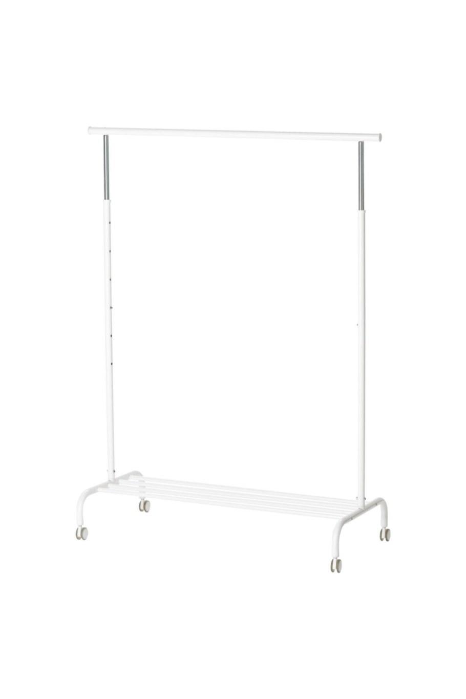 Напольная вешалка ikea ригга белый