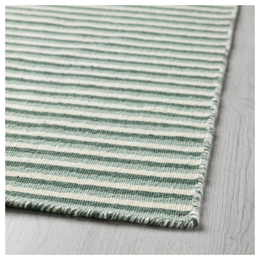 Ковер безворсовый икеа зеленый