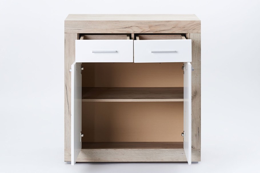 Комод Ниагара (венге/белый глянец)