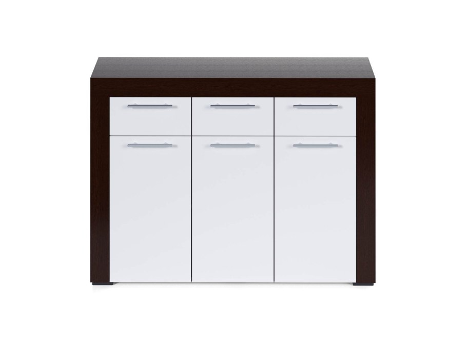 Комод Сканди 1 White глянец