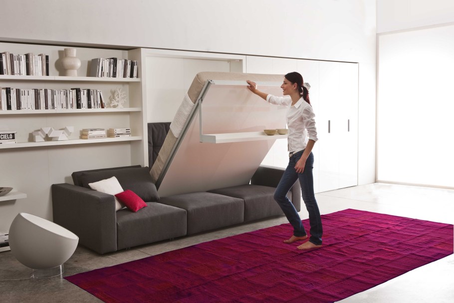 Кровать стенка трансформер Мерфи