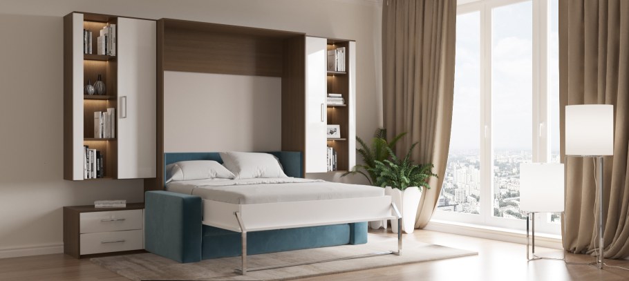 Шкаф-кровать трансформер икеа