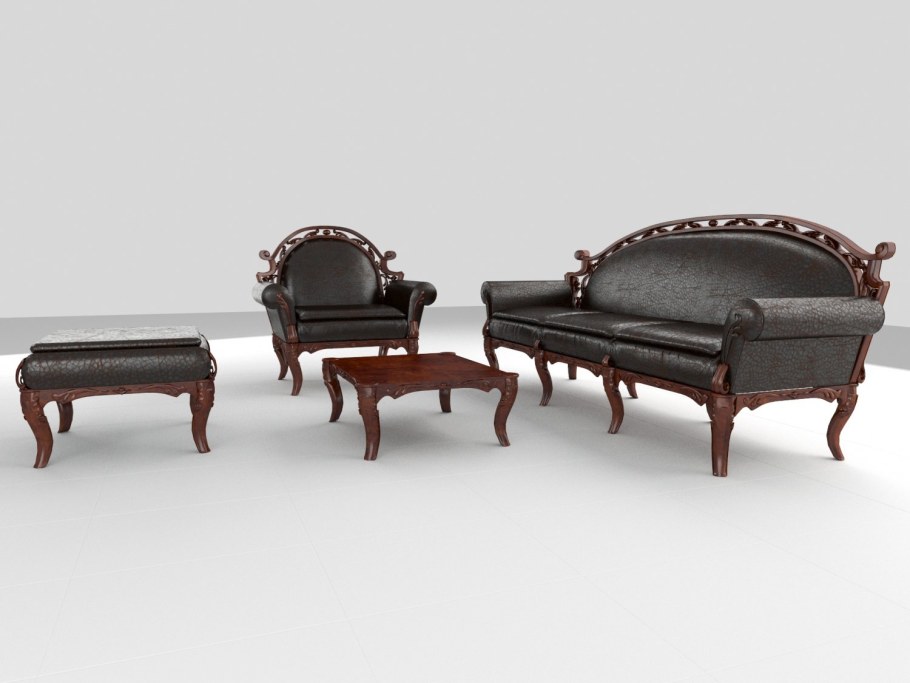 Серебро стиль Людовик 15