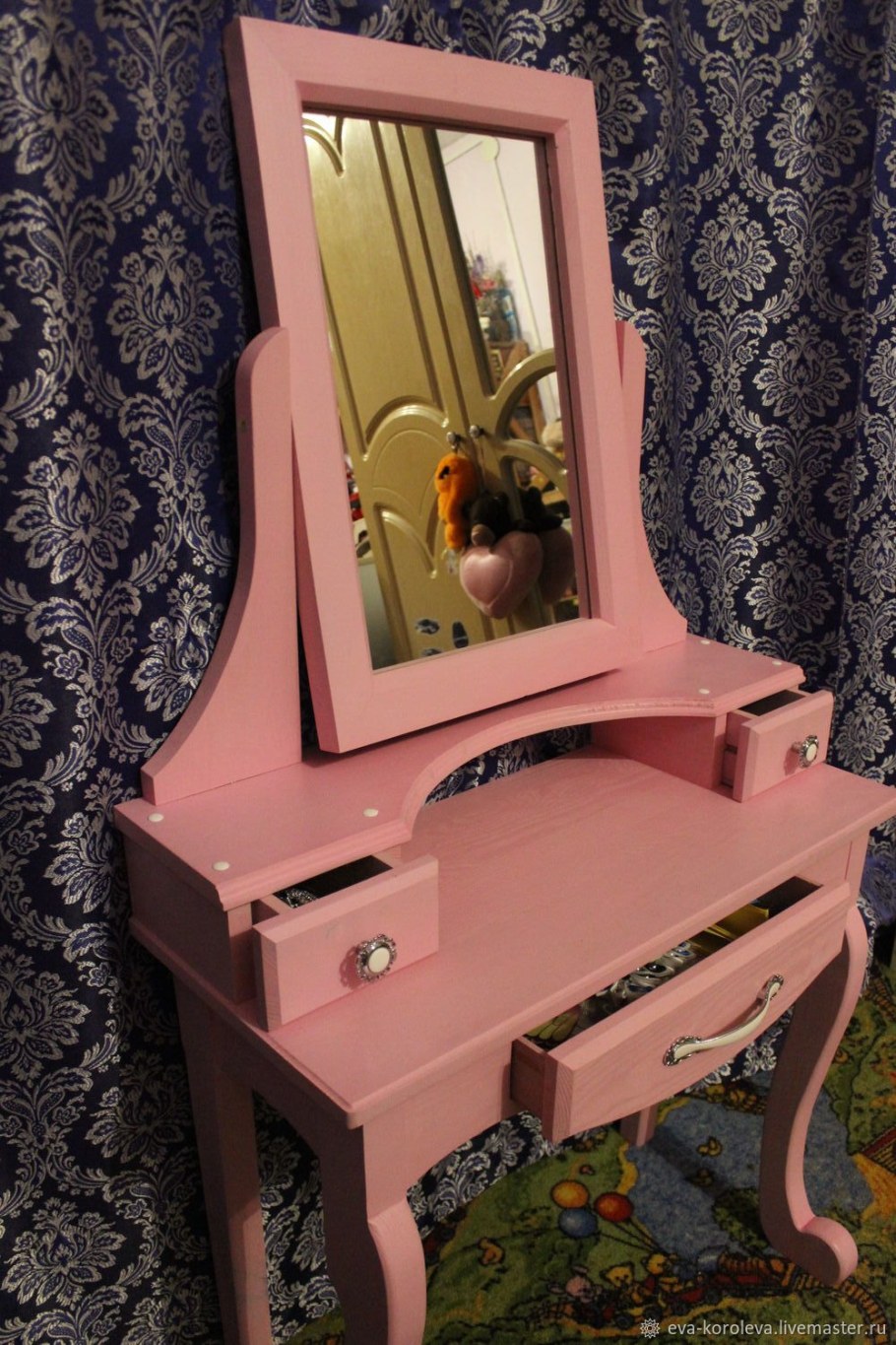 Стол туалетный Jane с зеркалом sb185dc