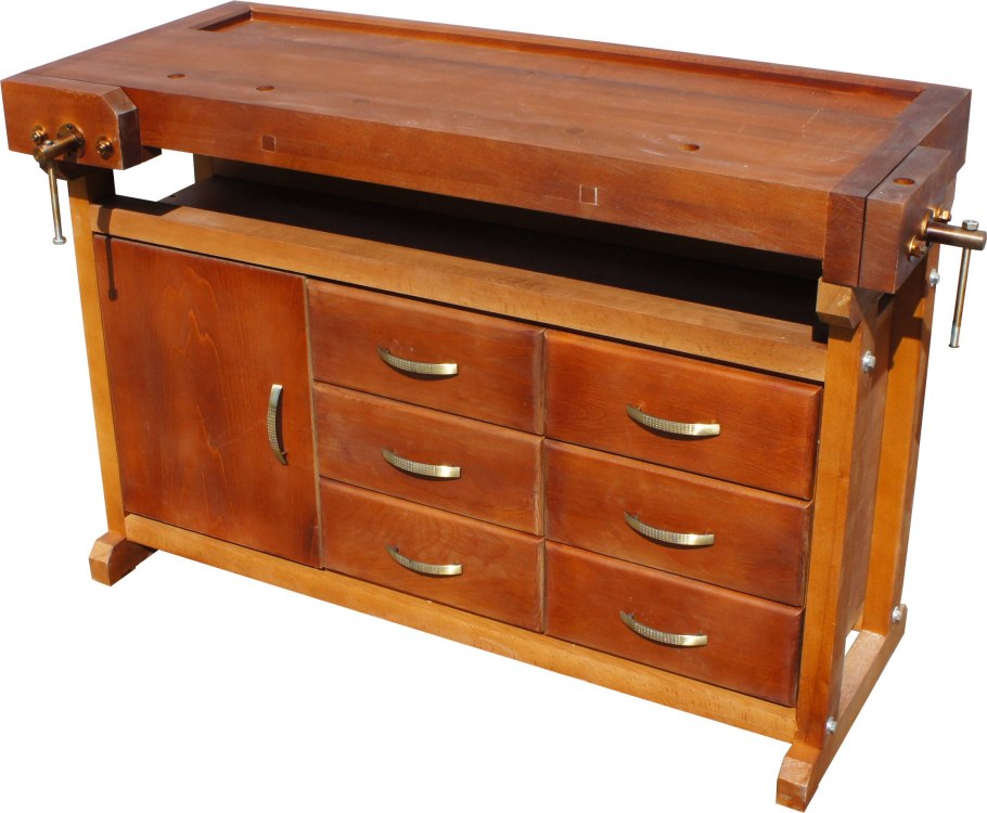 Верстак столярный "школьный" 1310х610х750