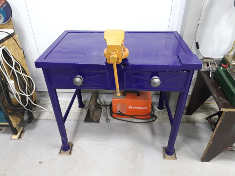 Верстак слесарный школьный СССР