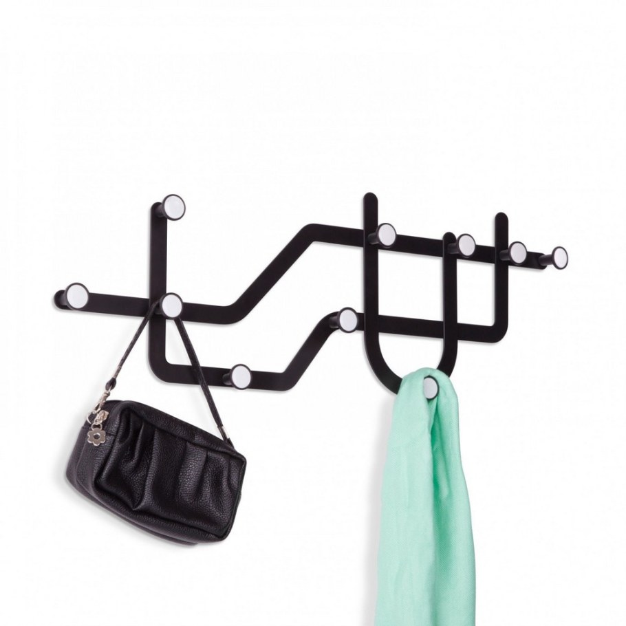 Вешалка настенная Umbra Subway Black