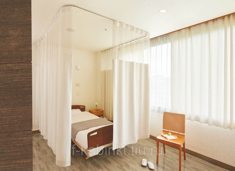 Перегородка штора для зонирования комнаты