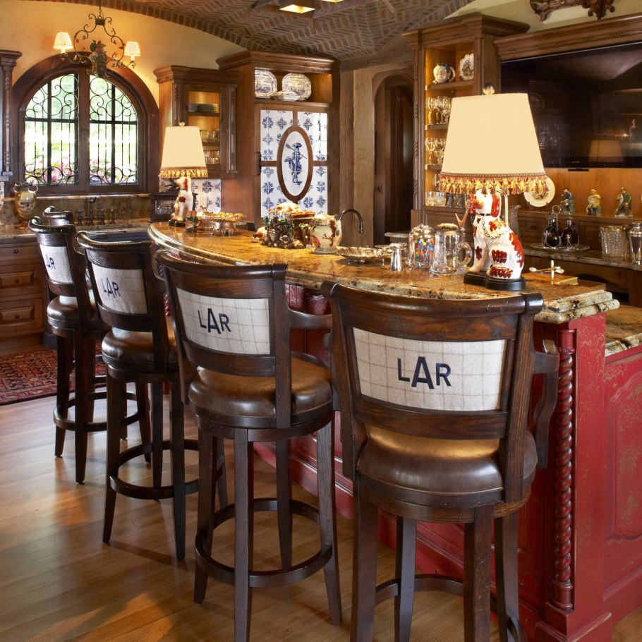 Кухня в стиле английского паба