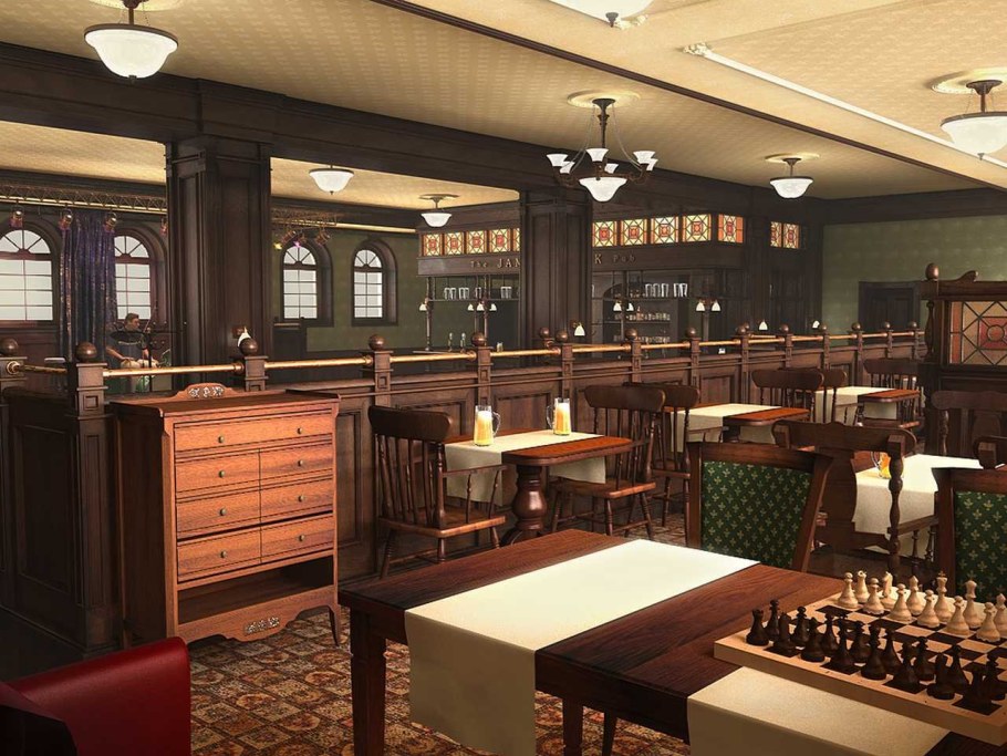 Пивной бар в английском стиле