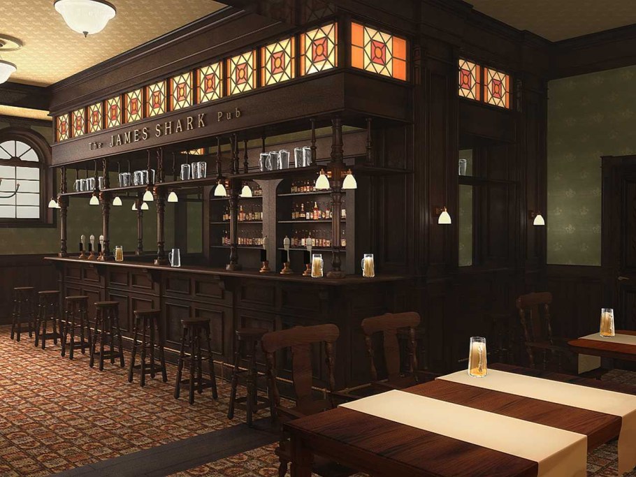 Британский паб интерьер Англия