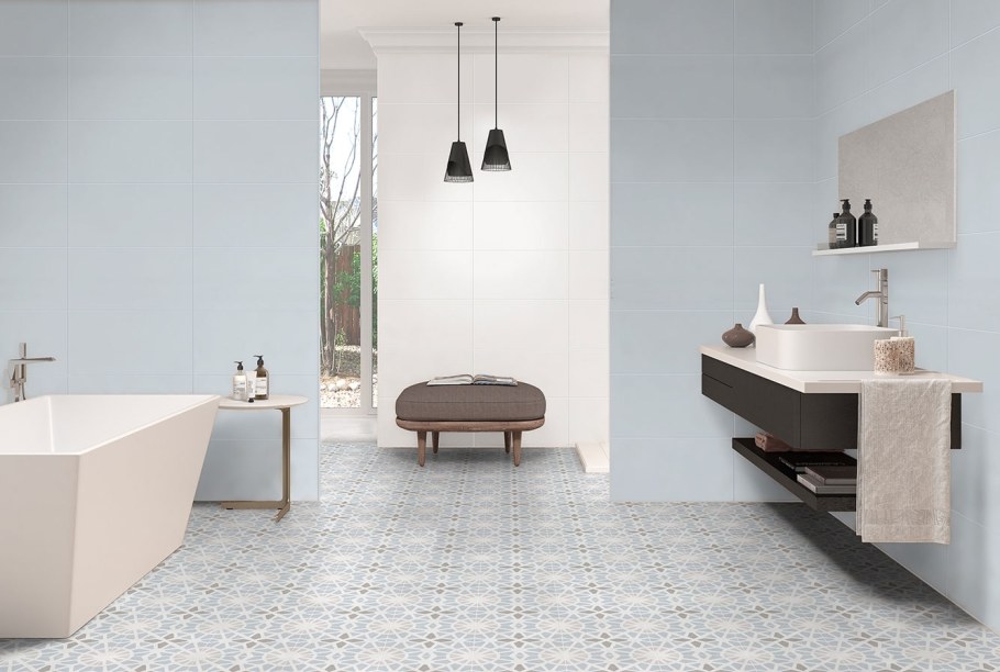 Плитка Adele cloud Grey 45x45