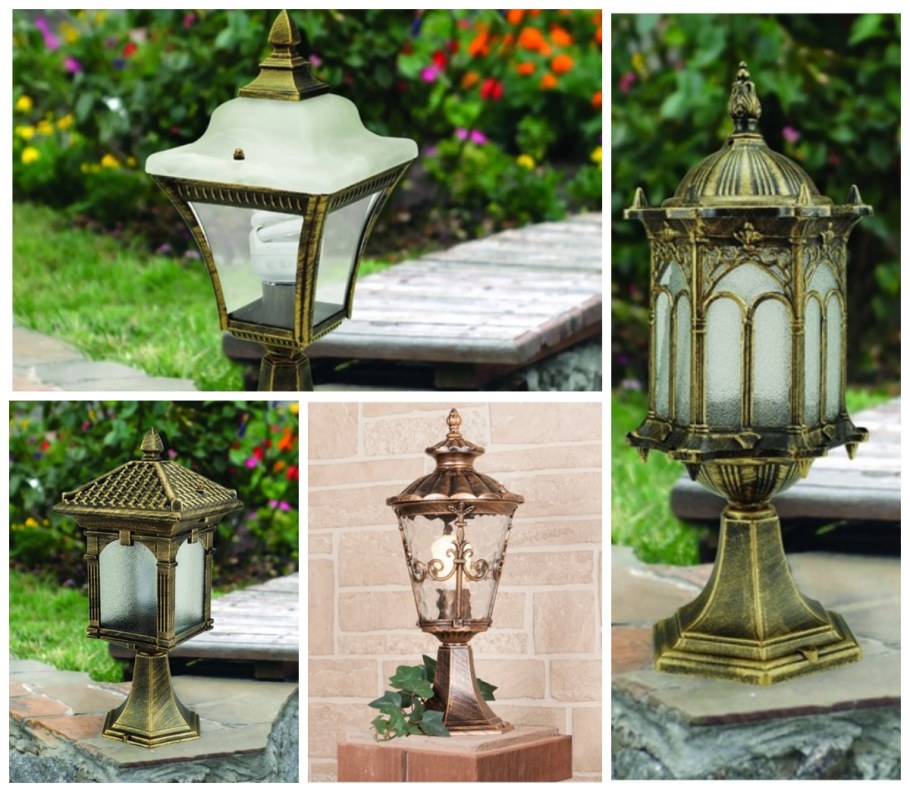 Новогодние декоративные фонари Леруа Мерлен