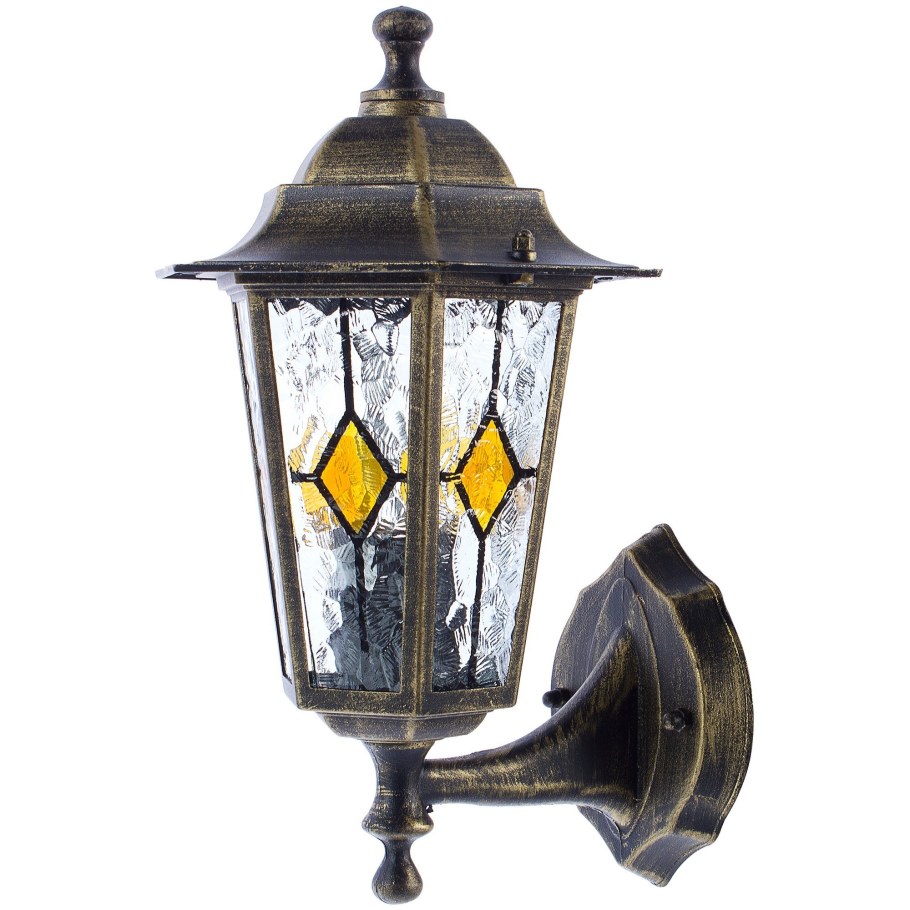 Бра уличное вниз inspire Chester 1xe27х100 Вт декоративное стеклоip44