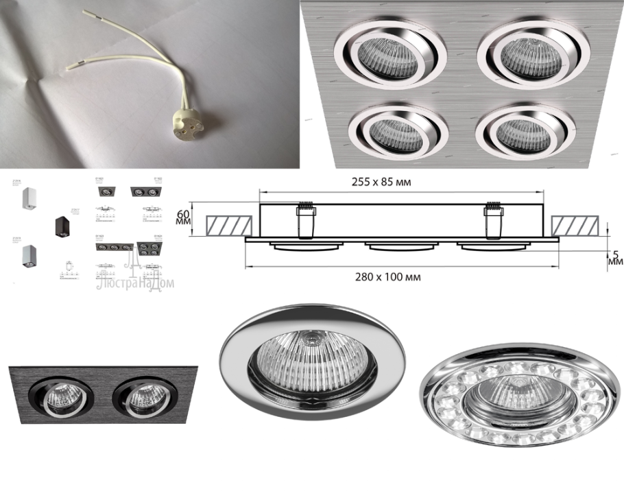 Встраиваемый точечный светильник Lightstar 011612 Singo